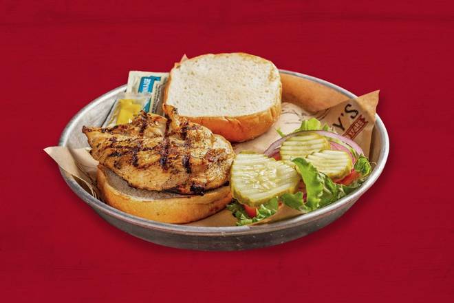 Order Grilled Chicken Sandwich food online from Sonny Bbq store, Brunswick on bringmethat.com