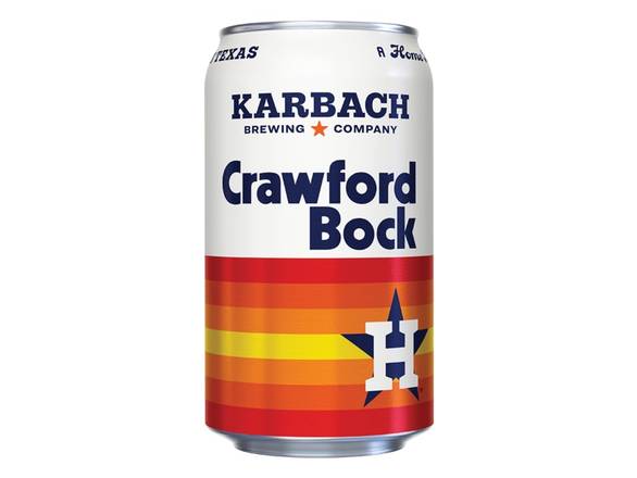 Order Karbach Brewing Co. Crawford Bock - 6x 12oz Cans food online from Liquor Cabinet store, Houston on bringmethat.com
