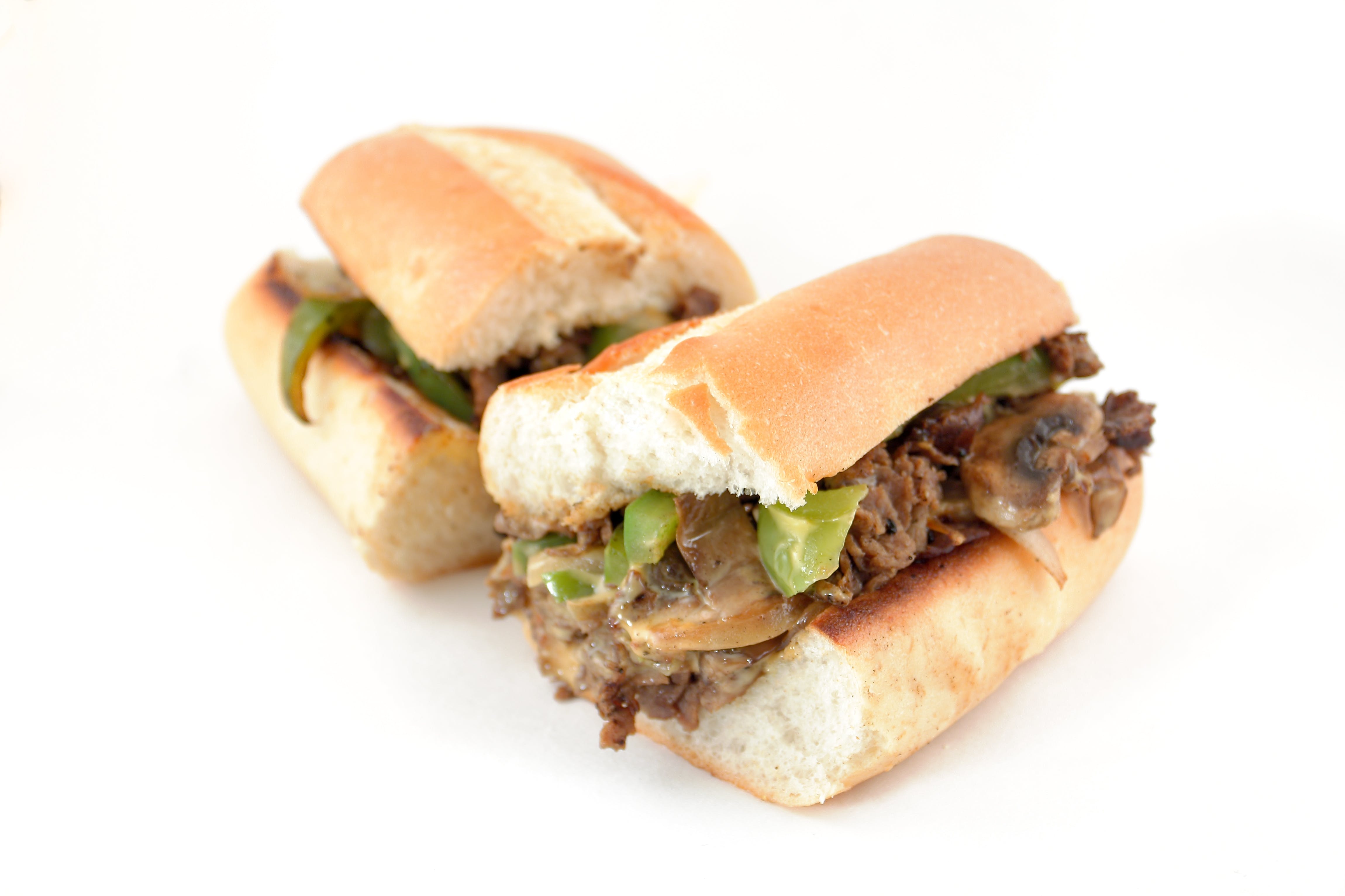 Order Cheesesteak Sub - 12" food online from Crespos Express store, Jackson Township on bringmethat.com