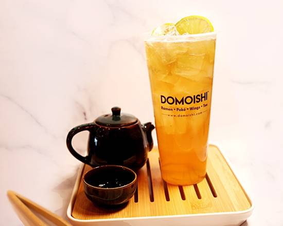 Order Peach Oolong Tea food online from Domoishi store, Chesapeake on bringmethat.com