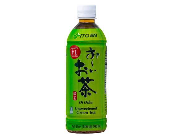 Order Green Tea (Unsweetened) 16.9oz food online from Little Chef Chinese Takeout @Aztec Food Hub store, San Diego on bringmethat.com