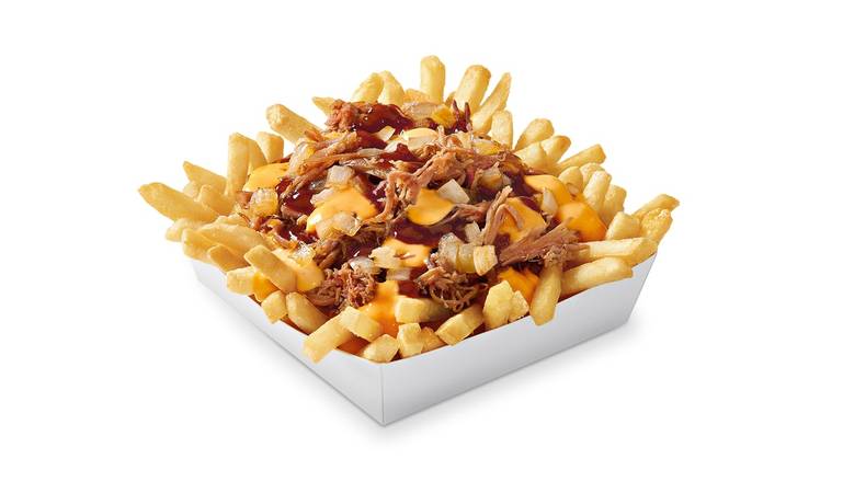 Order BBQ Brisket Fries food online from Wienerschnitzel store, Highland on bringmethat.com