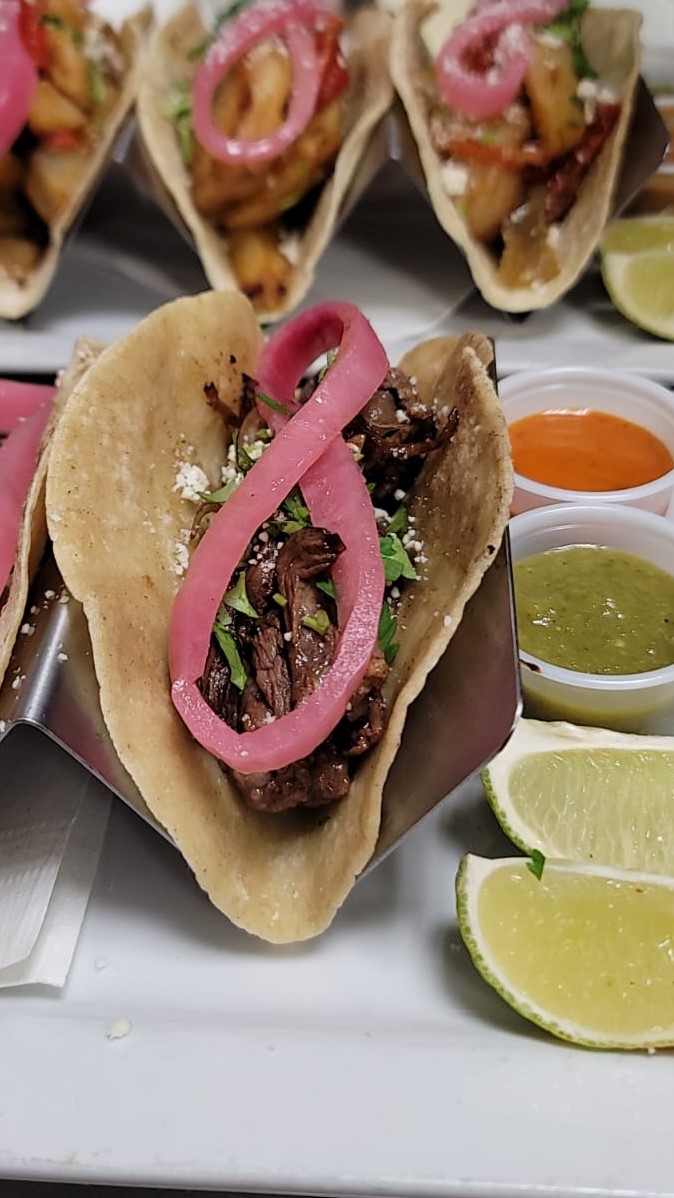 Order Beef Tacos  food online from Cafe Nunez store, New York on bringmethat.com