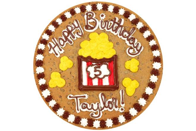 Order Popcorn Happy Birthday - B1035 food online from Great American Cookies store, Dallas County on bringmethat.com