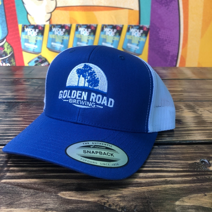 Order Trucker Hat Blue food online from Golden Road Brewing store, Sacramento on bringmethat.com