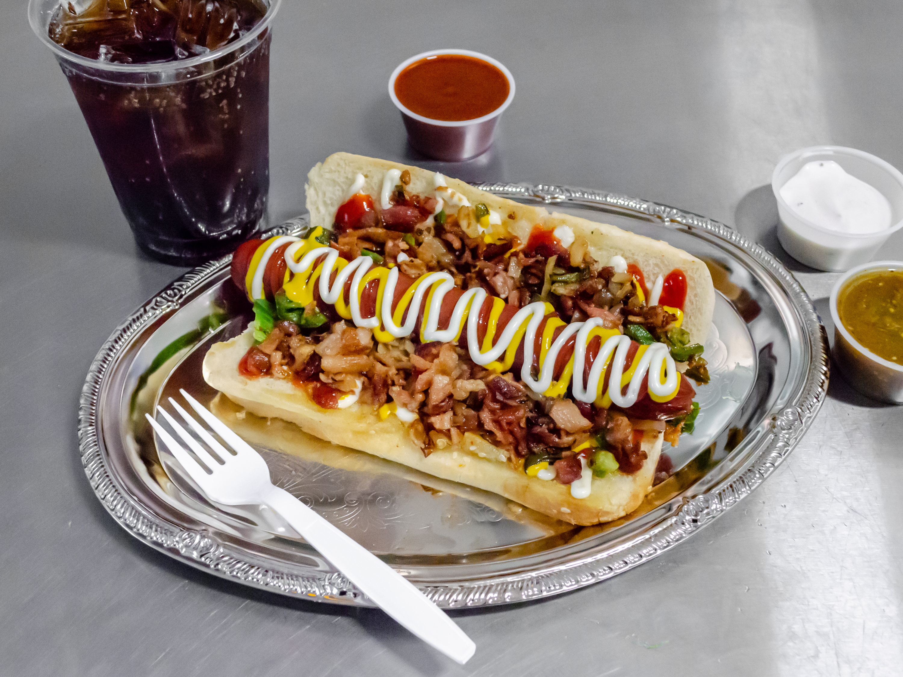 Order Street Hot Dog food online from The Snow Cone Stop store, Sacramento on bringmethat.com