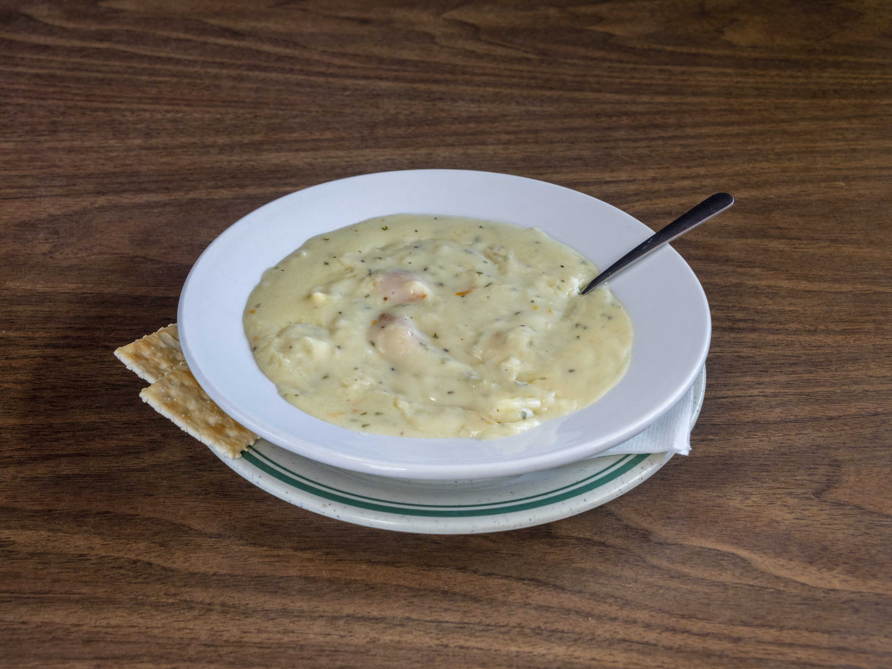 Order Large Bowl of Soup food online from Corner Cafe store, Tulsa on bringmethat.com