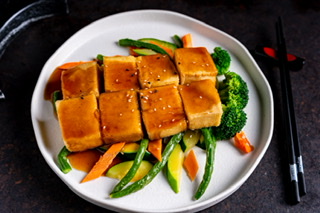 Order Tofu Teriyaki food online from Kinha Sushi store, Garden City on bringmethat.com