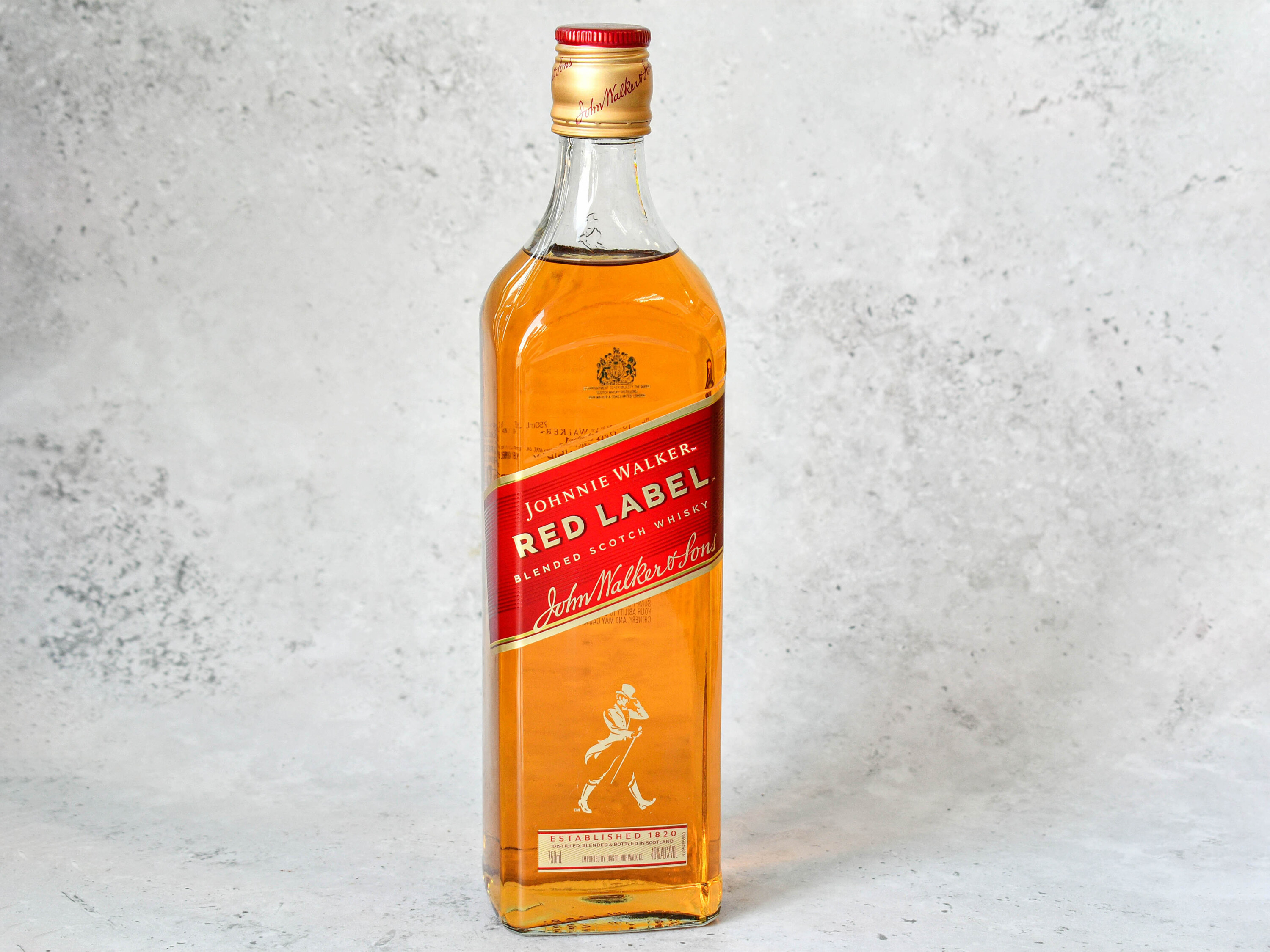 Order Johnnie Walker Red Label, 750 ml. Whiskey food online from 888 Liquor store, Rosemead on bringmethat.com