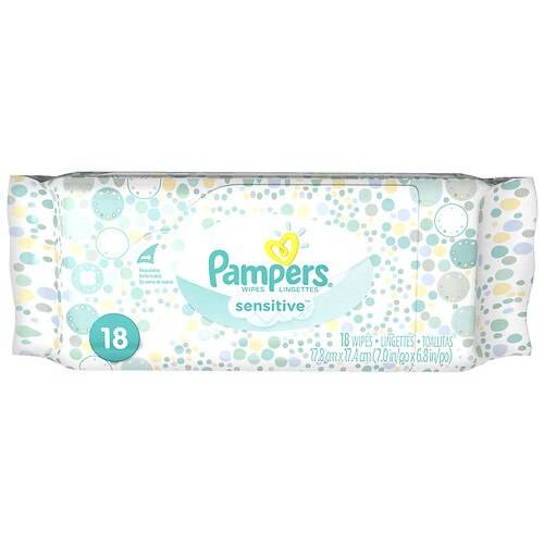 Order Pampers Baby Wipes Convenience Pack - 18.0 ea food online from Walgreens store, Houston on bringmethat.com