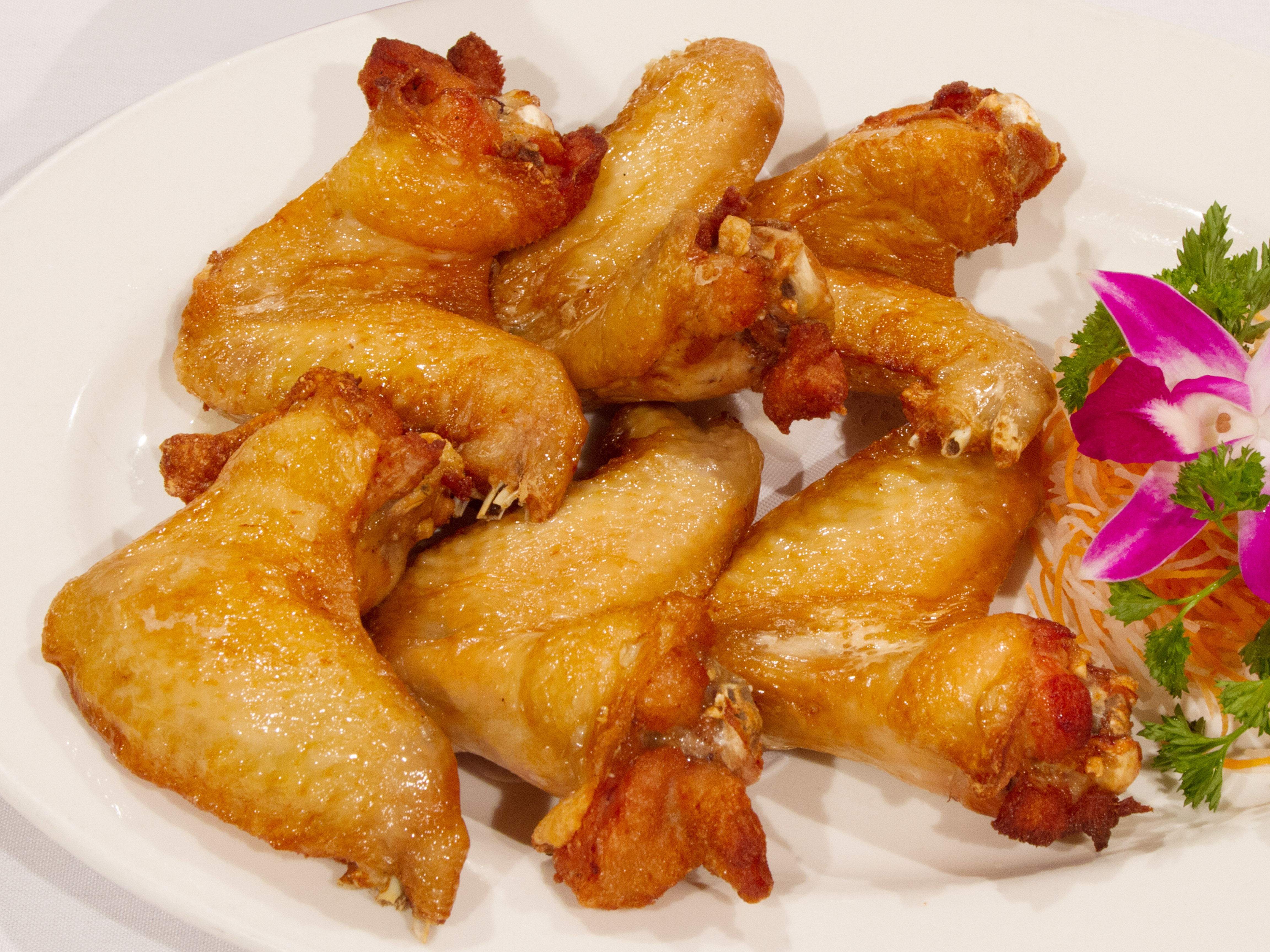 Order A7. Chicken Wings food online from Blue Fuji Organic Restaurant store, Medford on bringmethat.com