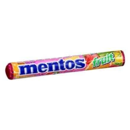 Order Mentos Mint Candy Mixed Fruit (1.3 oz) food online from Light Speed Market store, Marietta on bringmethat.com