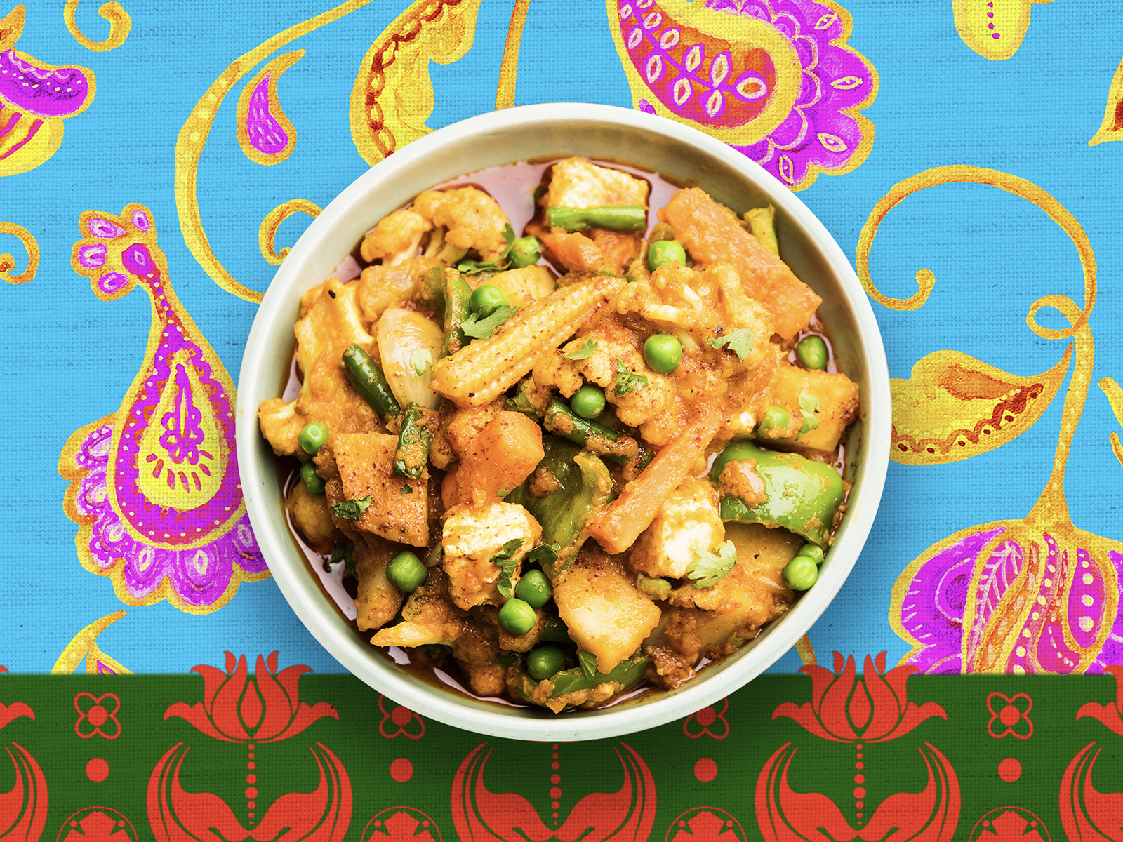 Order Vegetable Curry food online from Tikka Taj store, Citrus Heights on bringmethat.com