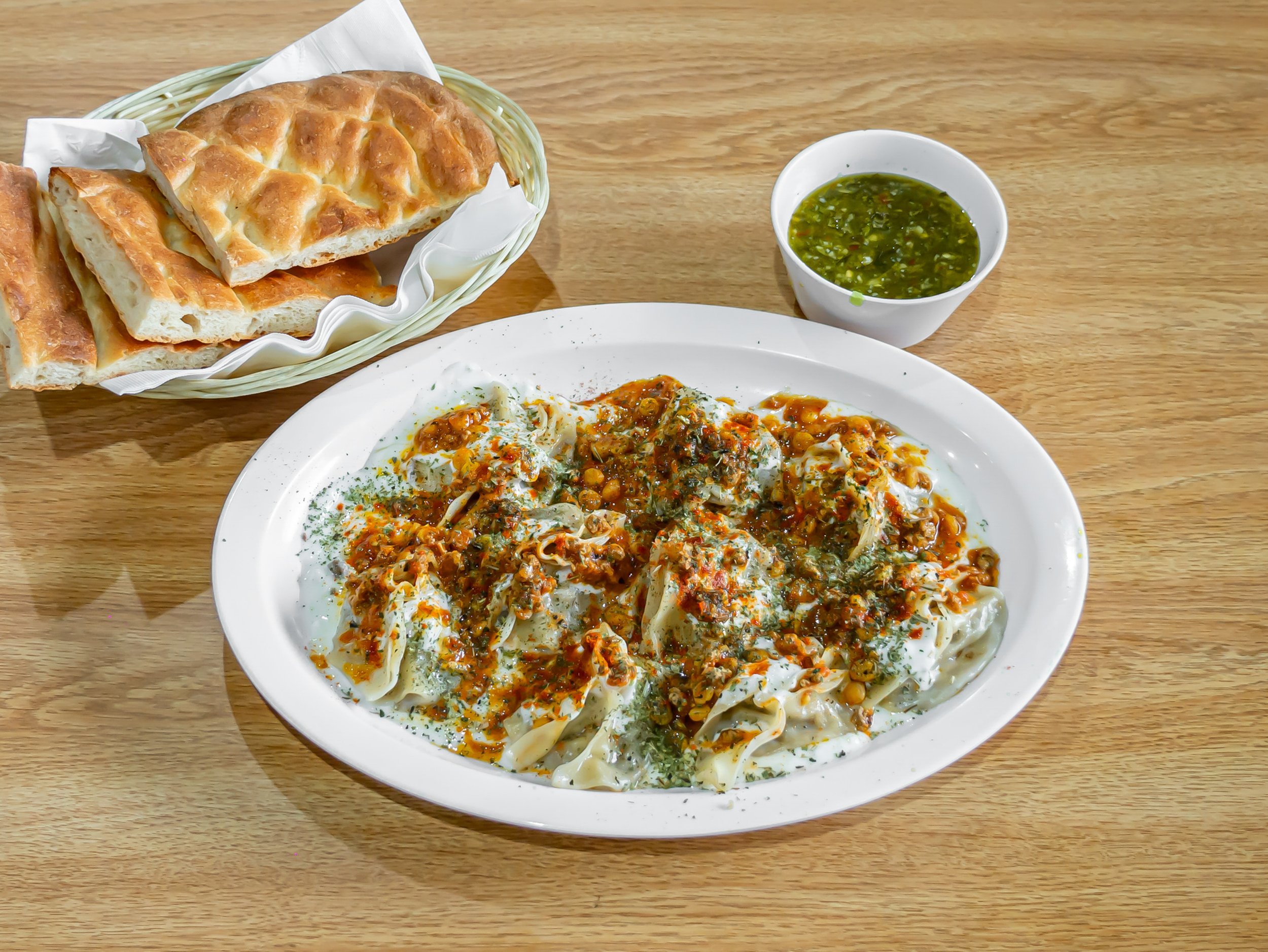 Order Mantoo food online from Kabul Restaurant store, Antioch on bringmethat.com