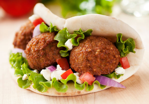 Order Falafel Pita food online from Your Greek Cousin store, West Palm Beach on bringmethat.com