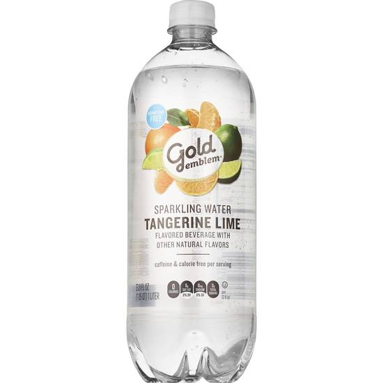Order Gold Emblem Sparkling Water 33.81 OZ, Tangerine Lime food online from Cvs store, GREENWICH on bringmethat.com