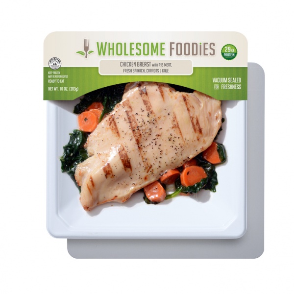 Order Chicken with Spinach, Carrots and Kale food online from Frozen Foodies store, Chicago on bringmethat.com