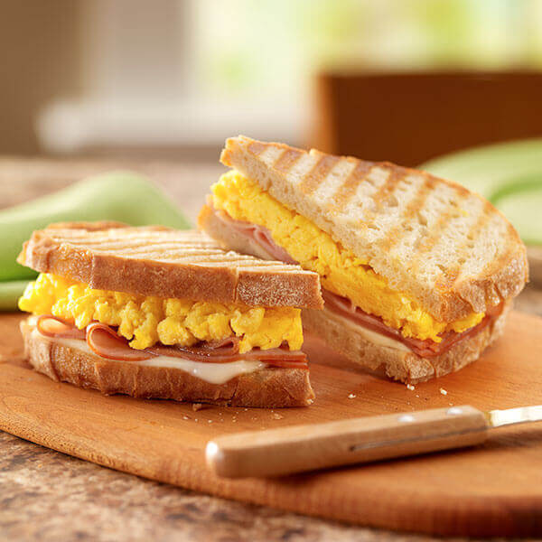 Order Ham, Egg and Cheese Panini food online from Donut Star store, Irvine on bringmethat.com