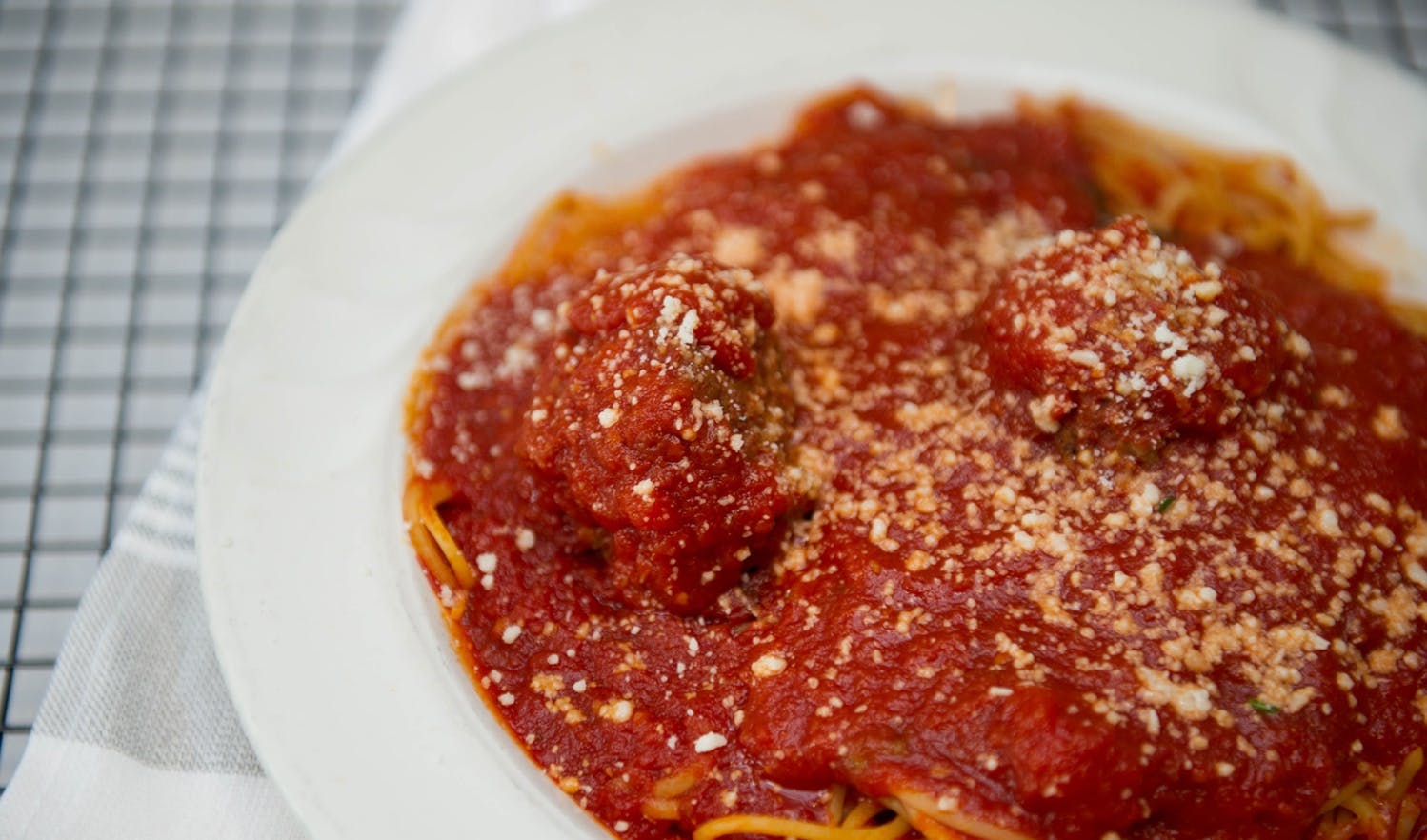 Order Pasta with Tomato Sauce - Pasta food online from Pies Place store, Bayville on bringmethat.com
