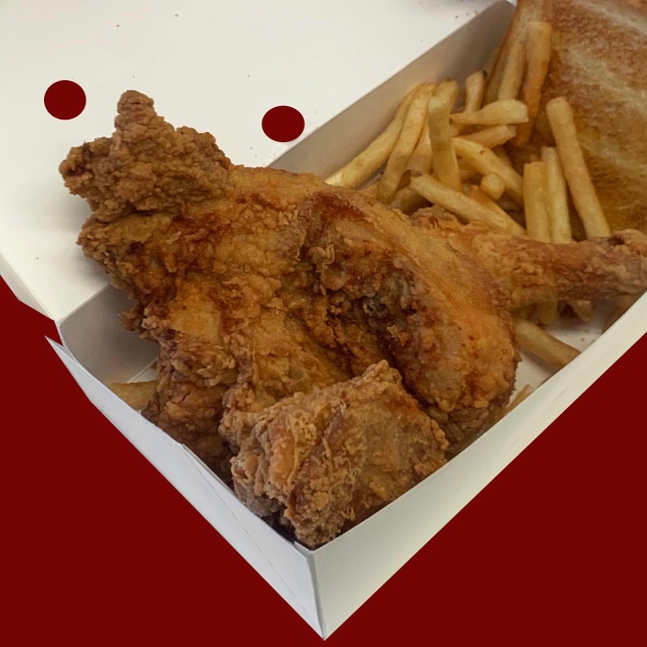 Order 3 pc Fried Chicken-All White food online from Lucky Wishbone store, Tucson on bringmethat.com