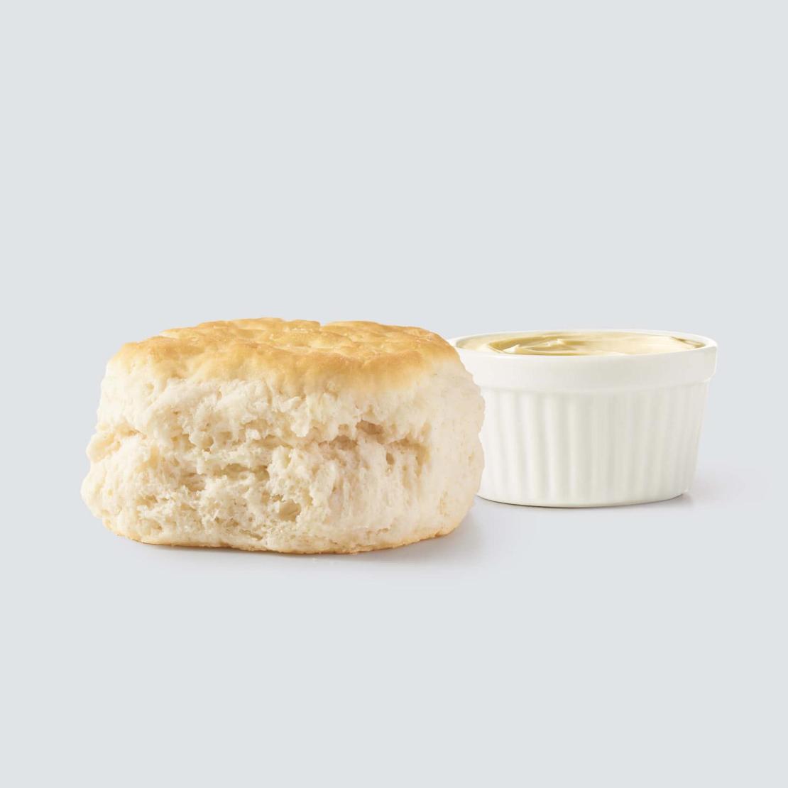 Order Honey Butter Biscuit food online from Wendy store, Pomona on bringmethat.com