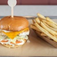 Order Grilled Chicken Sandwich food online from Flippin' Good Burgers & Shakes store, Las Vegas on bringmethat.com