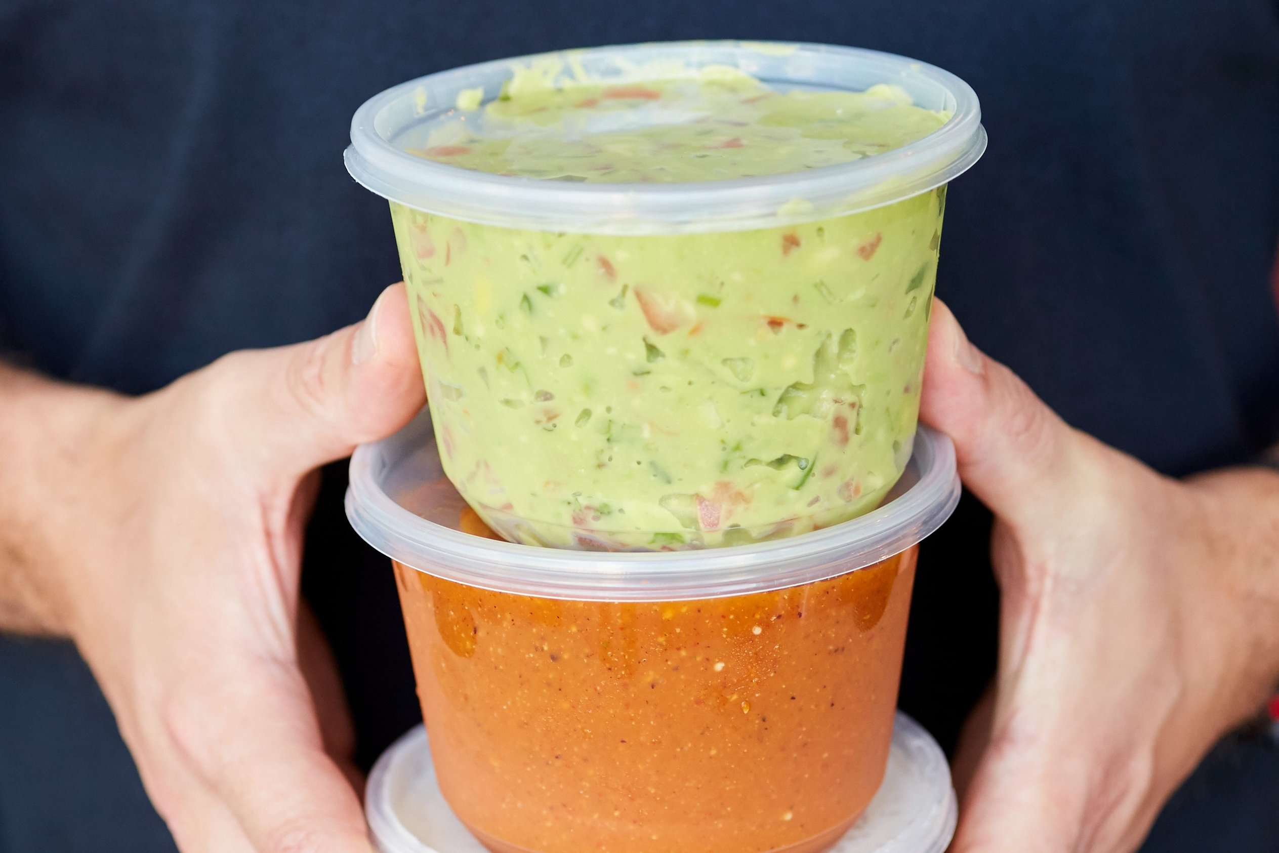 Order Guacamole 4 oz food online from Pachanga Mexican Grill store, Downey on bringmethat.com