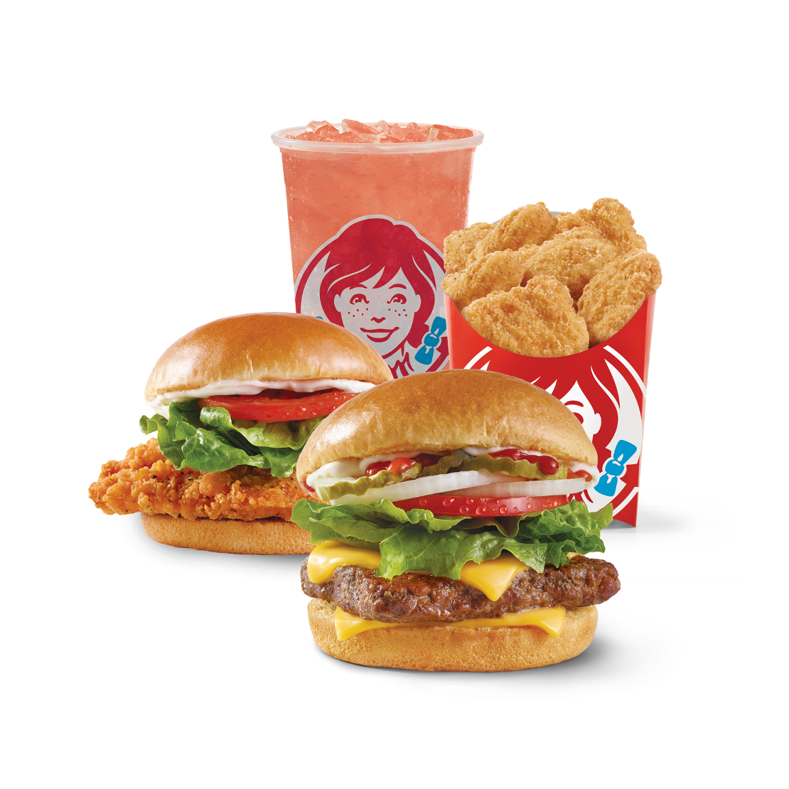 Order 2 For $6 food online from Wendy's store, Walkertown on bringmethat.com
