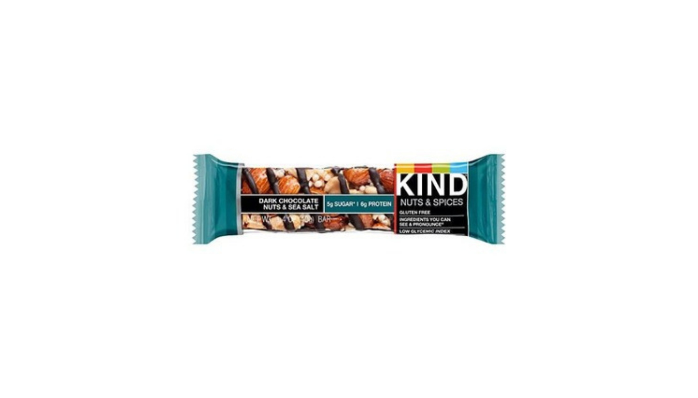 Order Kind Dark Chocolate Nuts and Sea Salt Bar Energy food online from Luv Mart store, Santa Cruz on bringmethat.com