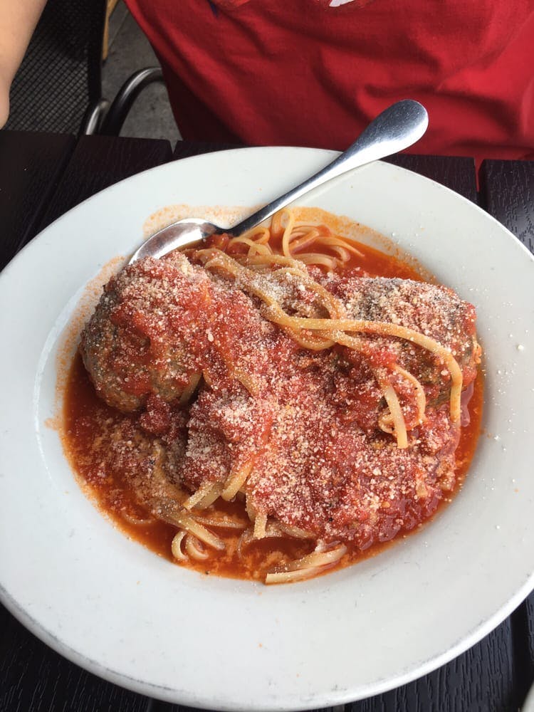 Order Linguine Meatballs - Pasta food online from Fiamma Wood Fired Pizza store, Westfield on bringmethat.com