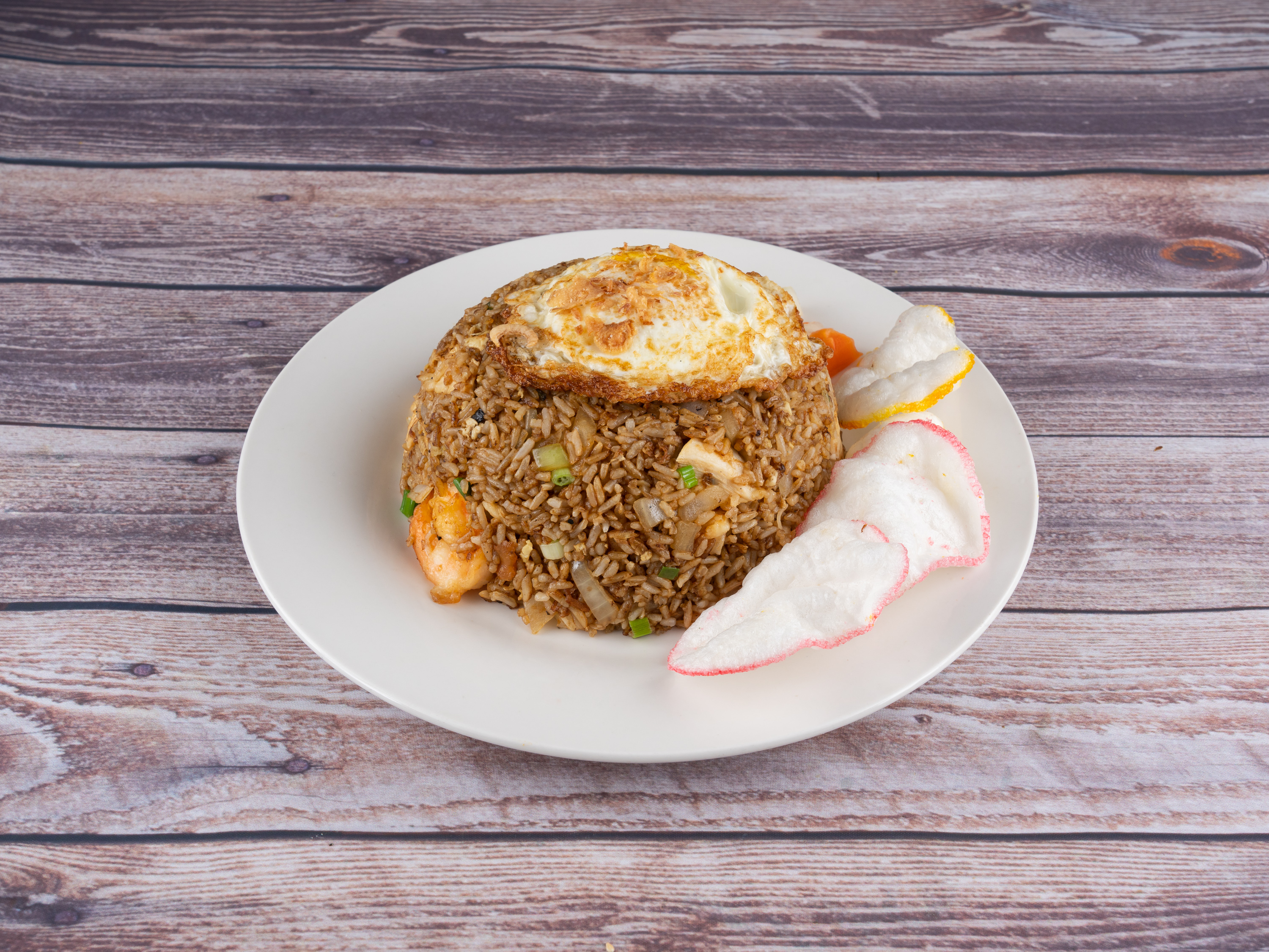 Order F7. Indonesian Fried Rice food online from Raki store, Missouri City on bringmethat.com