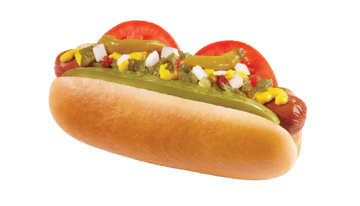 Order Chicago Veggie Dog food online from Weinerschnitzel store, Stockton on bringmethat.com