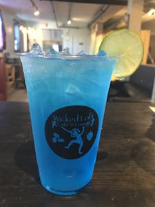 Order Blue Raspberry Lime Rickey  food online from Wicked Loft store, Whitman on bringmethat.com