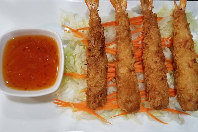 Order  A2-Coconut Shrimp food online from Golden Thai Cuisine store, Orem on bringmethat.com
