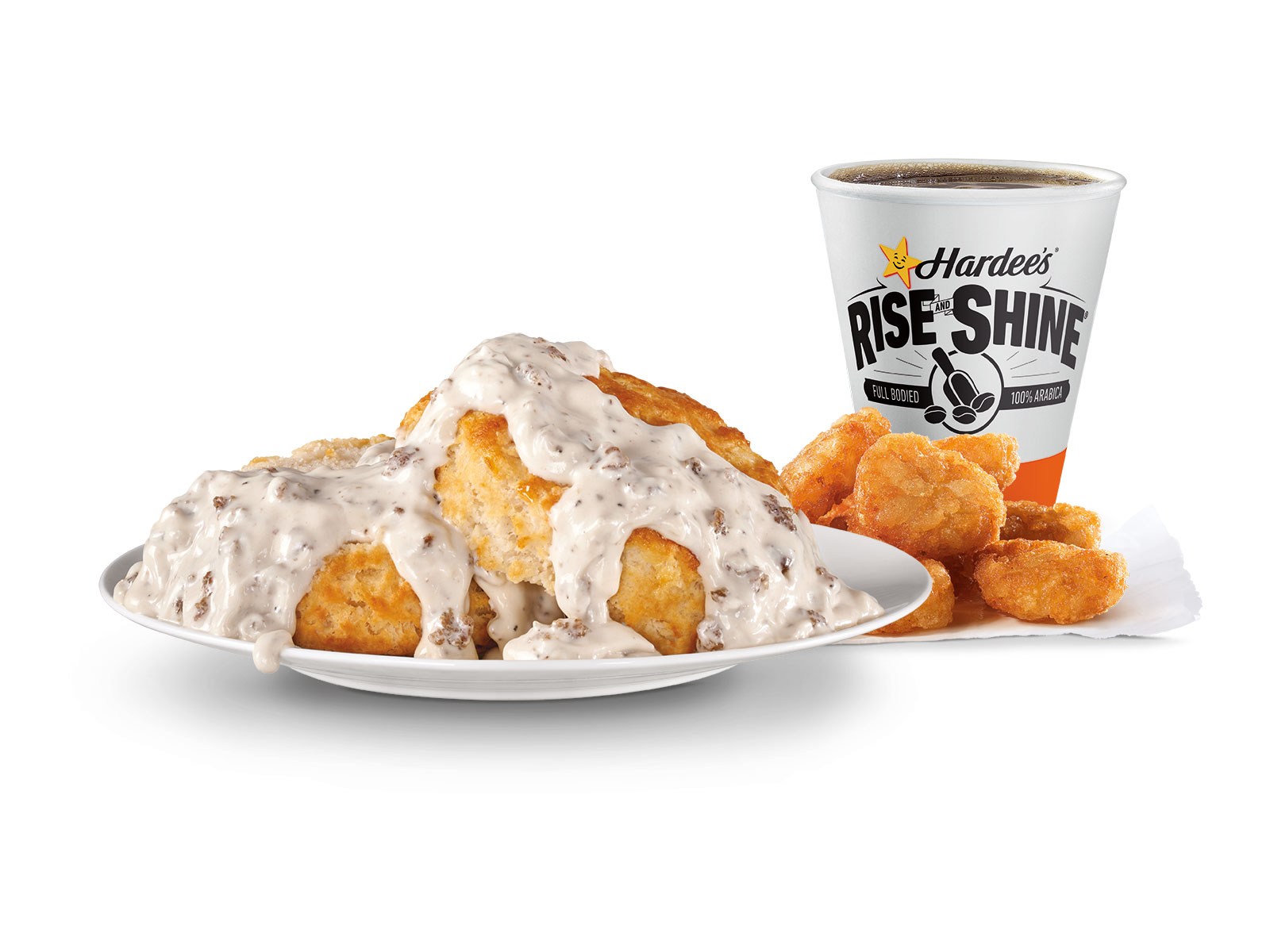 Order Biscuit 'N' Gravy™ Combo food online from Hardee's store, Cape Girardeau on bringmethat.com