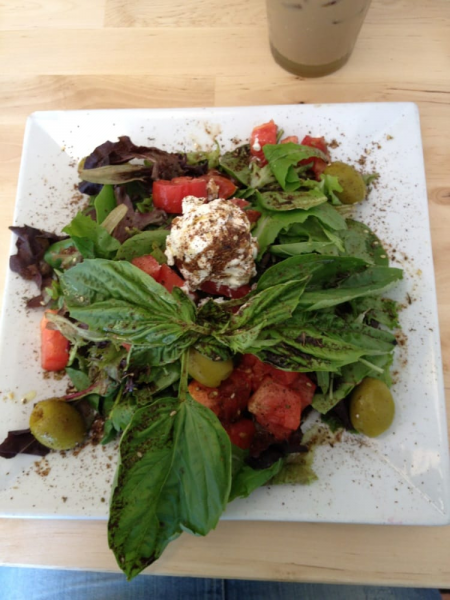 Order Tomato Goat Cheese Salad food online from Juice & Java store, Miami Beach on bringmethat.com