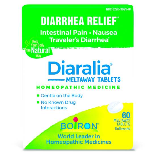 Order Boiron Diaralia Diarrhea Relief Meltaway Tablets (60 ct) food online from Rite Aid store, EUGENE on bringmethat.com