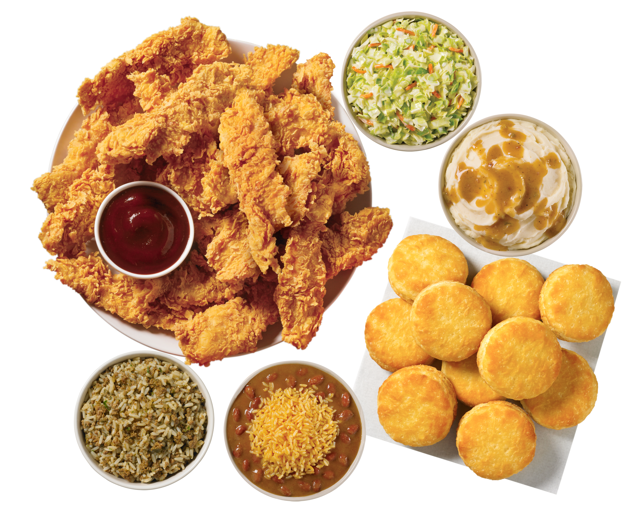 Order Handcrafted Tenders (20 Pcs) food online from Popeyes store, Chicago on bringmethat.com