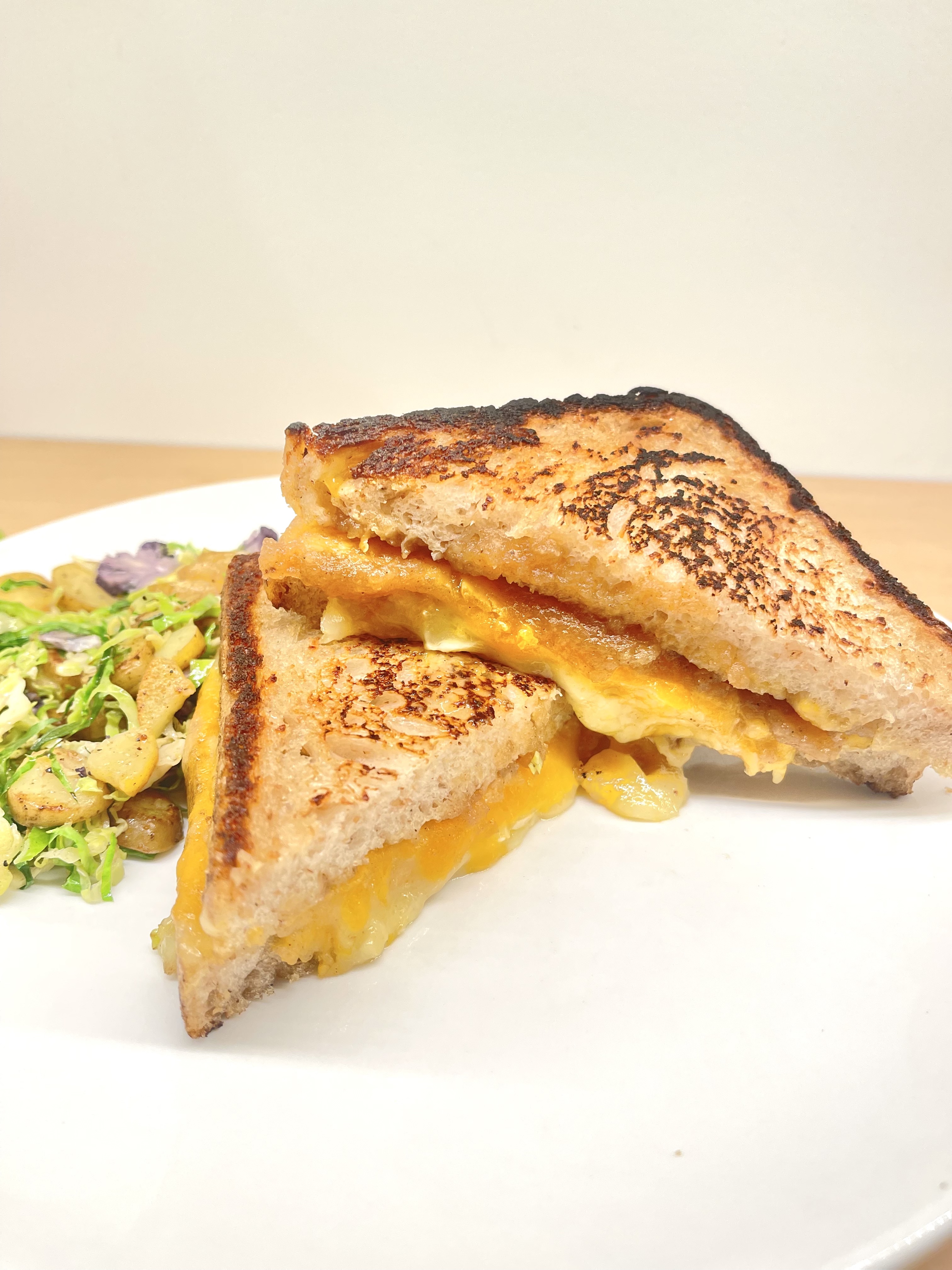 Order Apple and Brie Grilled Cheese food online from Space 519 | The Lunchroom store, Chicago on bringmethat.com