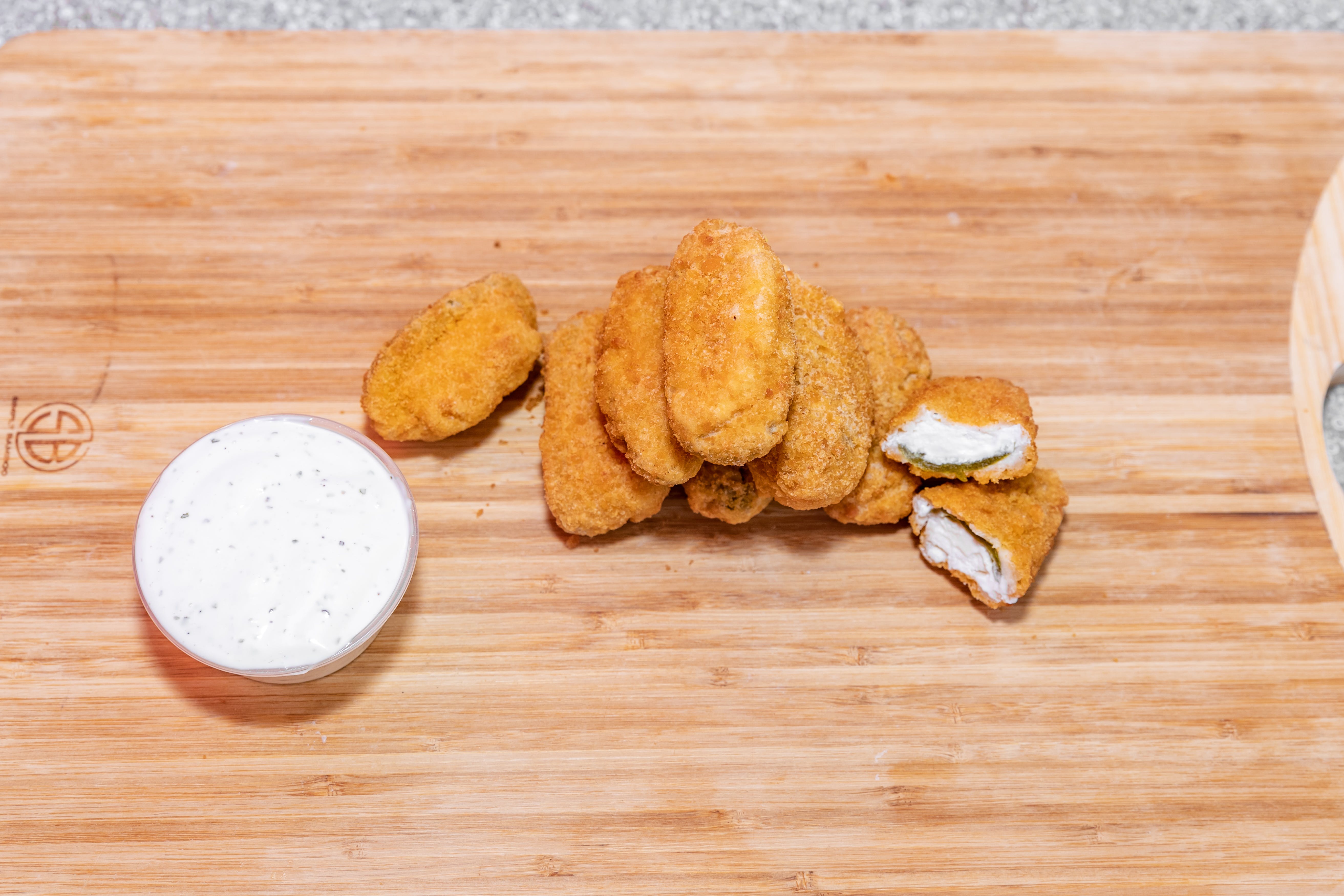 Order Jalapeno Poppers with Cream Cheese - 10 Pieces food online from Antelope Market store, Antelope on bringmethat.com