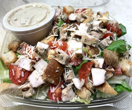 Order Chicken Caesar Salad food online from Lunchbox Deli store, Grosse Pointe on bringmethat.com