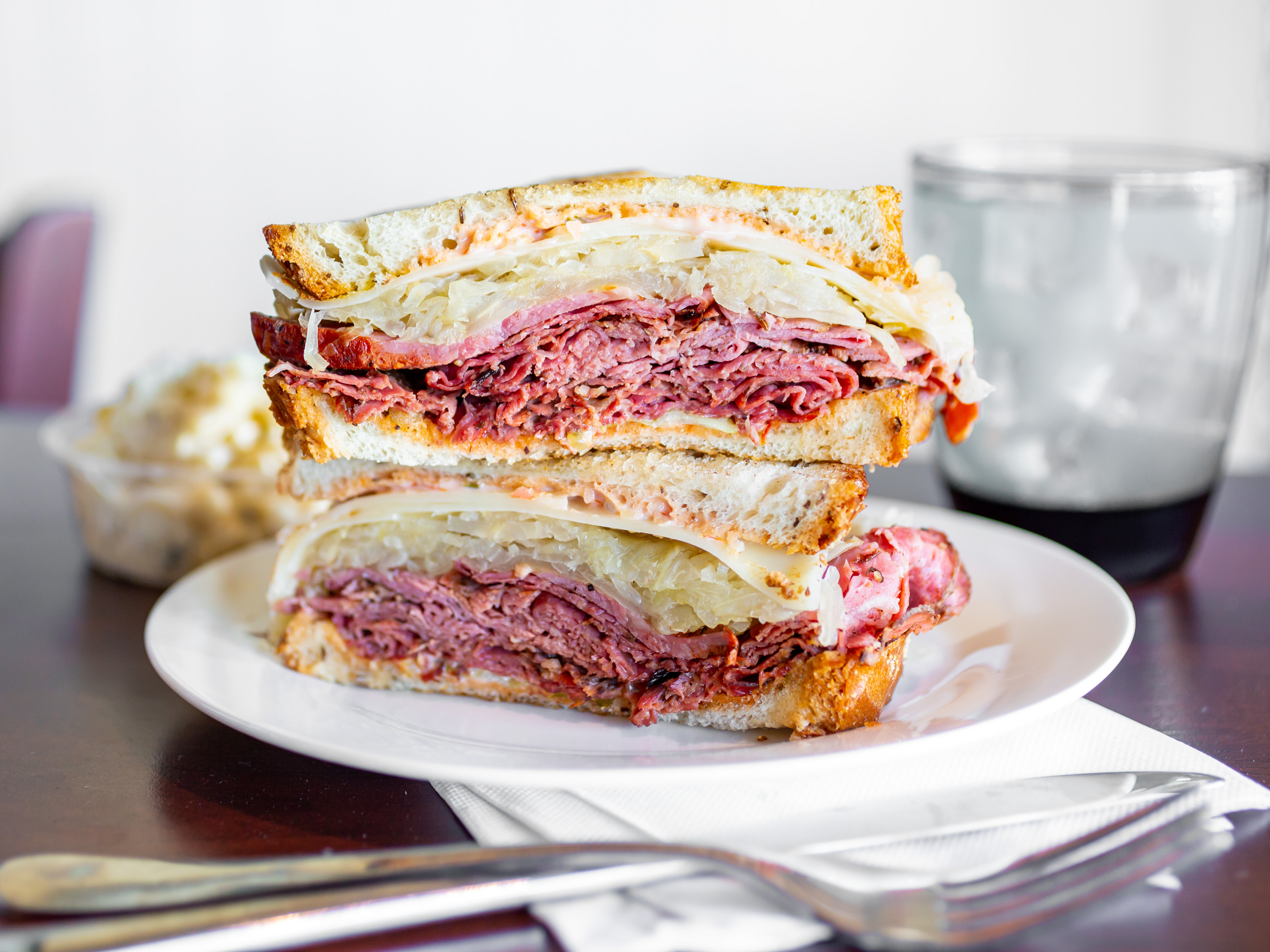 Order Pastrami and Swiss Sandwich Lunch food online from Sandwich Saloon store, San Pedro on bringmethat.com