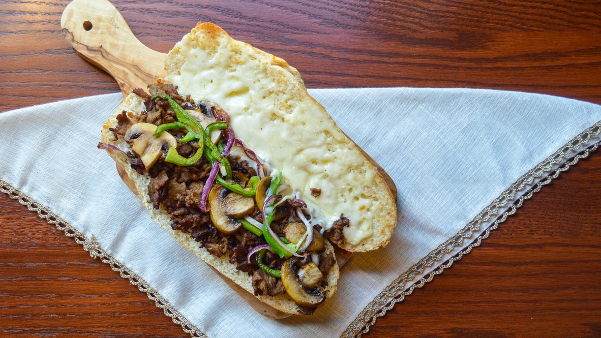 Order Philly Steak Sandwich food online from Ily Pizza store, Nashville on bringmethat.com