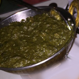 Order Lamb Saag food online from Royal India Bistro store, Lexington on bringmethat.com