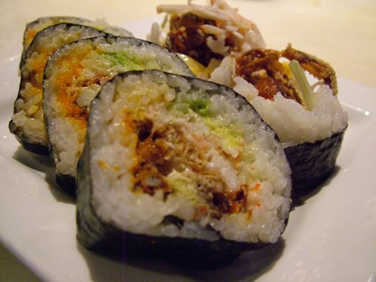 Order Spider Roll (6pc) food online from Tiger Asian Bowl store, Allen on bringmethat.com