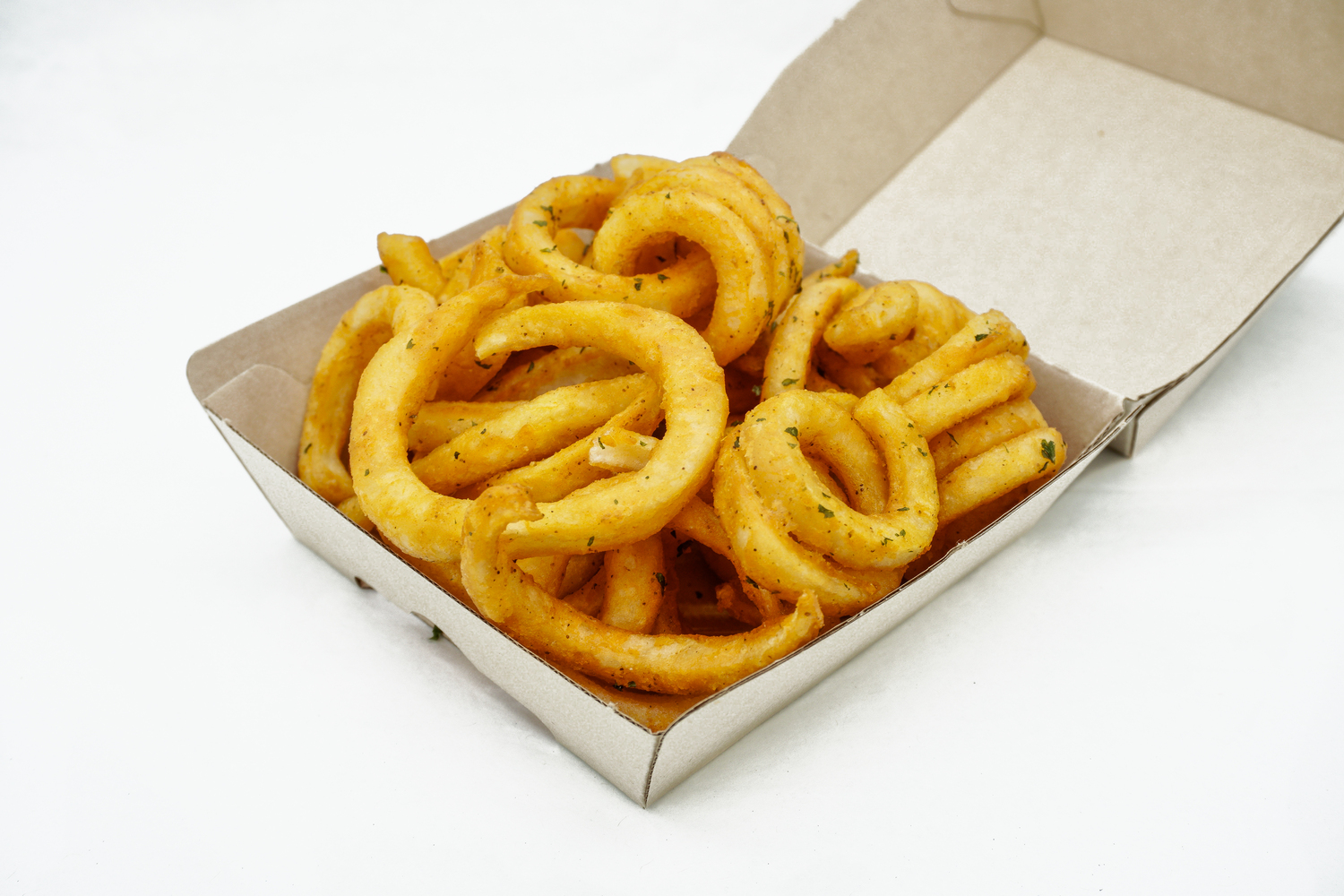 Order Curly Fries food online from Foodee Burger store, San Francisco on bringmethat.com