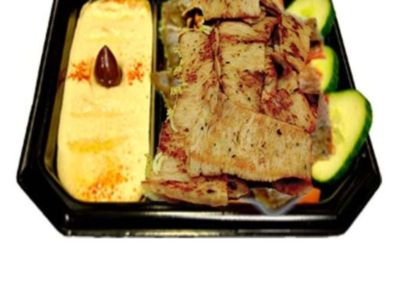 Order CHICKEN GYROS & HUMMUS food online from Chicago Gyros store, Phoenix on bringmethat.com