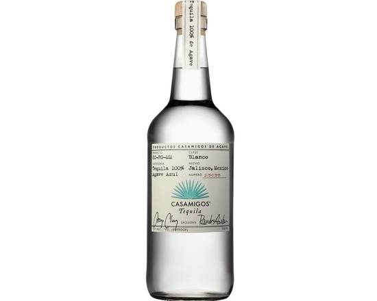 Order Casamigos Blanco, 750mL tequila food online from Brothers Wine & Liquor store, Copiague on bringmethat.com