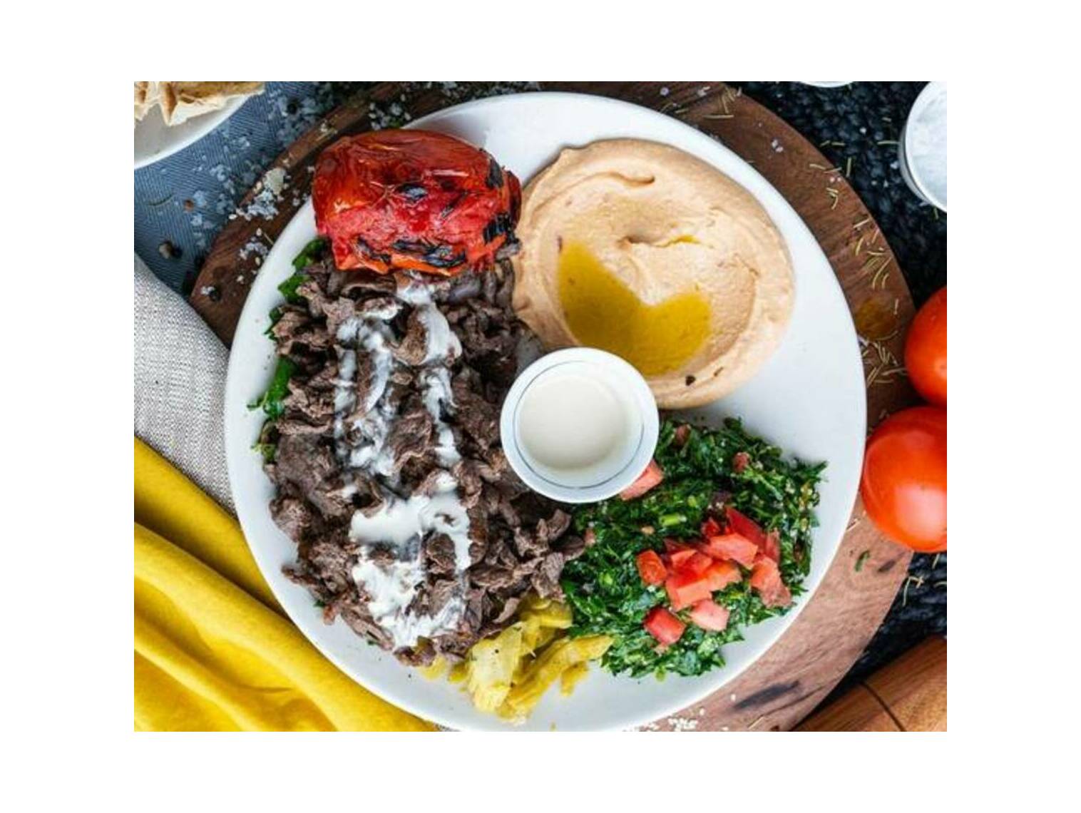 Order Beef Shawarma food online from Open Sesame store, Los Angeles on bringmethat.com