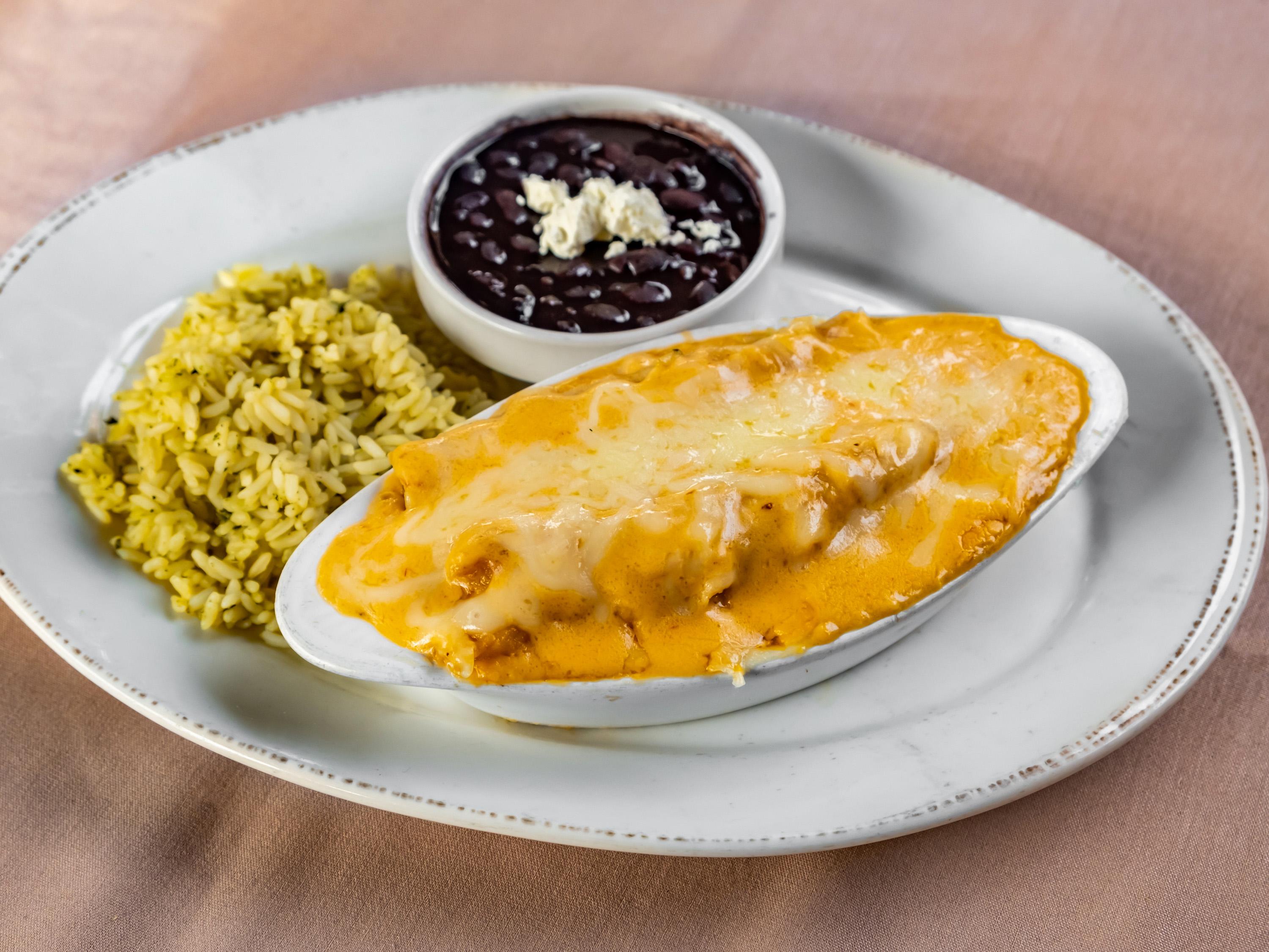 Order Our Famous Enchiladas food online from The Republic Of The Rio Grande store, Mcallen on bringmethat.com